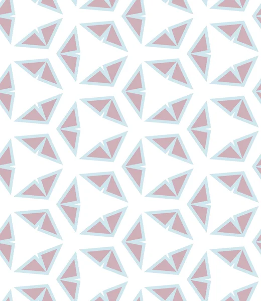 Patrón Ornamental Geométrico Sin Costuras Fondo Abstracto — Vector de stock