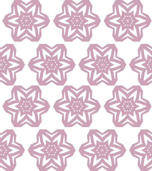 Patrón Ornamental Geométrico Sin Costuras Fondo Abstracto — Vector de stock