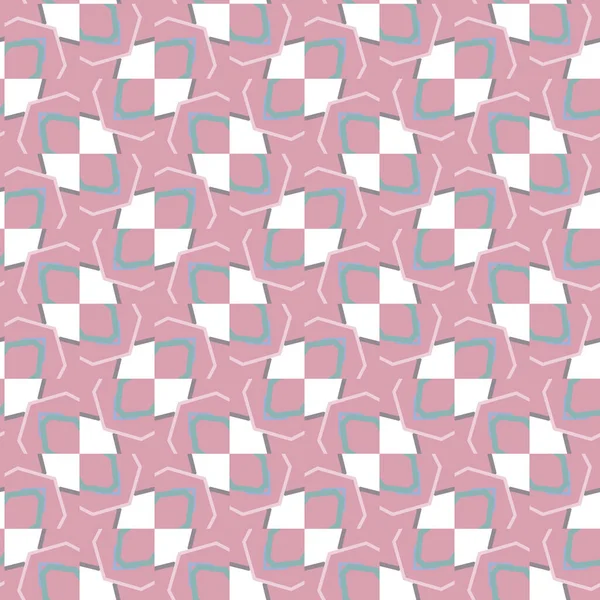 Patrón Ornamental Geométrico Sin Costuras Fondo Abstracto — Archivo Imágenes Vectoriales