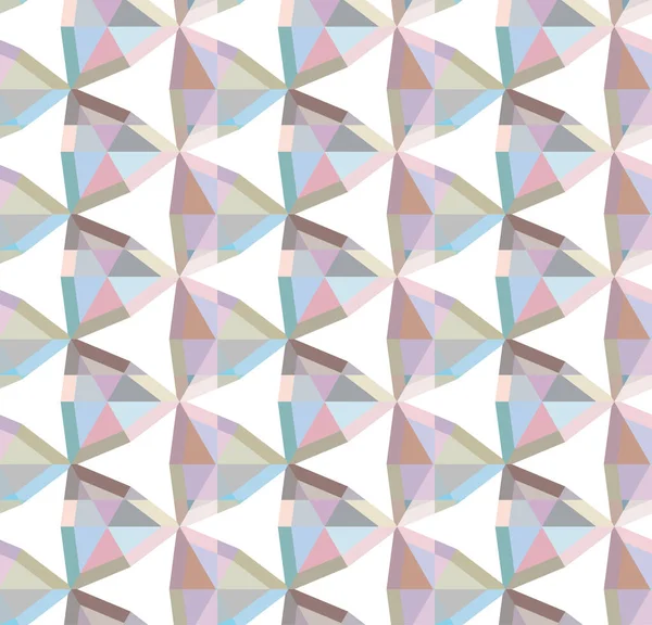 Patrón Ornamental Geométrico Sin Costuras Fondo Abstracto — Archivo Imágenes Vectoriales