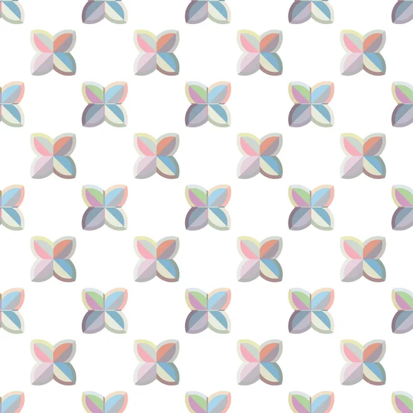 Patrón Ornamental Geométrico Sin Costuras Fondo Abstracto — Archivo Imágenes Vectoriales