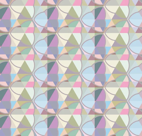 Nahtlose Geometrische Ornamentmuster Abstrakter Hintergrund — Stockvektor