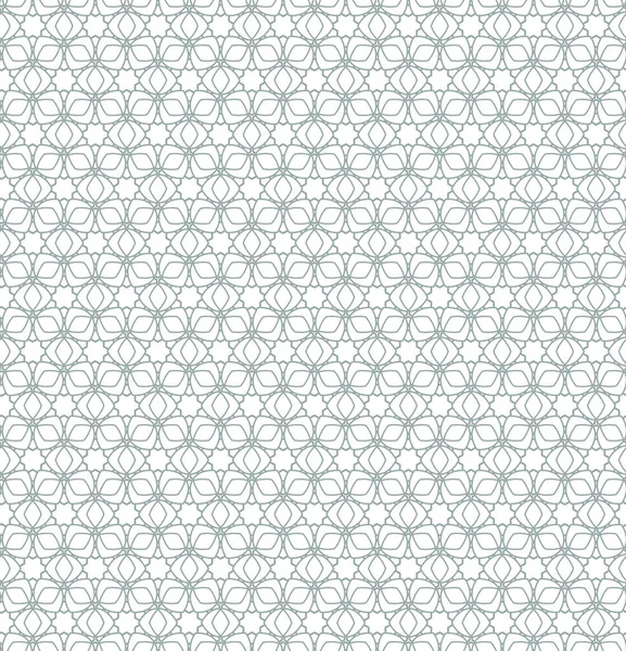 Patrón Ornamental Geométrico Sin Costuras Fondo Abstracto — Vector de stock