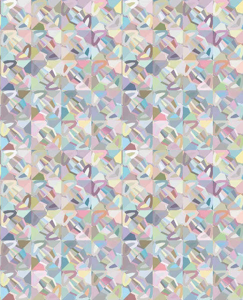 Naadloos Geometrisch Ornamentspatroon Abstracte Achtergrond — Stockvector