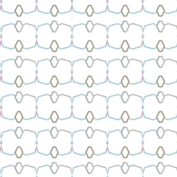 Modello Ornamentale Geometrico Senza Cuciture Sfondo Astratto — Vettoriale Stock