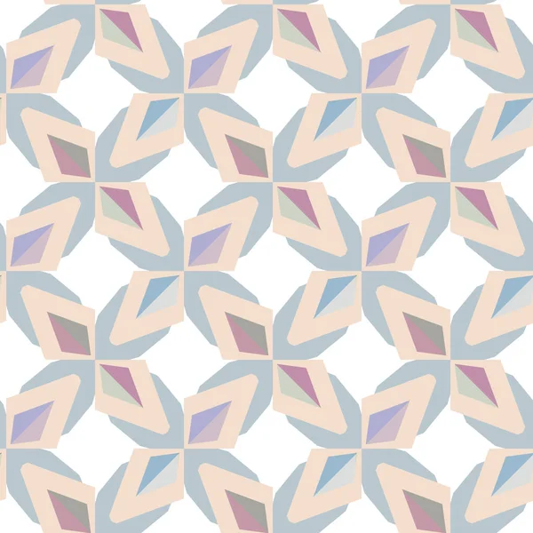 Patrón Ornamental Geométrico Sin Costuras Fondo Abstracto — Archivo Imágenes Vectoriales