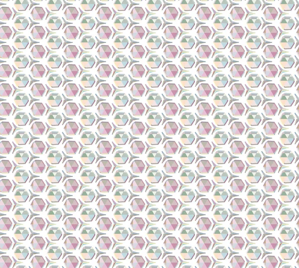 Patrón Ornamental Geométrico Sin Costuras Fondo Abstracto — Vector de stock