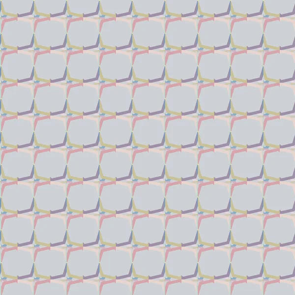 Pola Geometris Ornamental Mulus Latar Belakang Abstrak - Stok Vektor