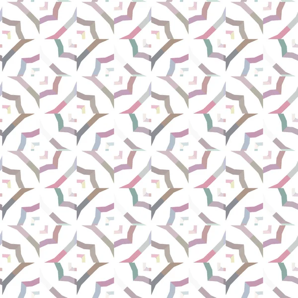 Patrón Ornamental Geométrico Sin Costuras Fondo Abstracto — Archivo Imágenes Vectoriales