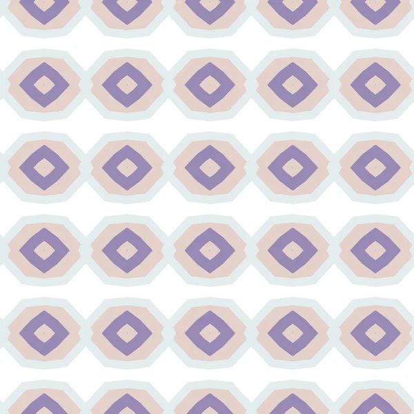 Seamless Geometric Ornamental Pattern Abstract Background — Stock Vector