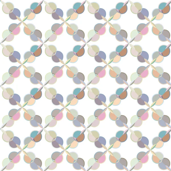 Patrón Ornamental Geométrico Sin Costuras Fondo Abstracto — Vector de stock