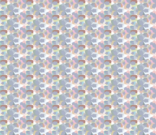 Patrón Ornamental Geométrico Sin Costuras Fondo Abstracto — Vector de stock