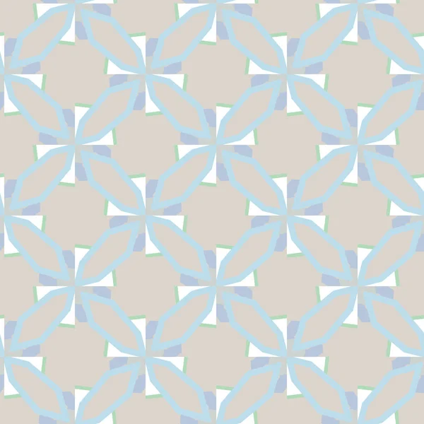 Patrón Ornamental Geométrico Sin Costuras Fondo Abstracto — Vector de stock