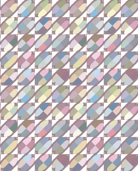 Motif Ornemental Géométrique Sans Couture Fond Abstrait — Image vectorielle