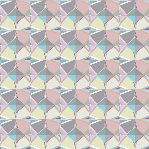 Patrón Ornamental Geométrico Sin Costuras Fondo Abstracto — Vector de stock