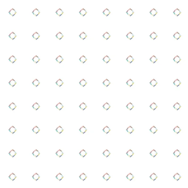 Naadloos Geometrisch Ornamentspatroon Abstracte Achtergrond — Stockvector