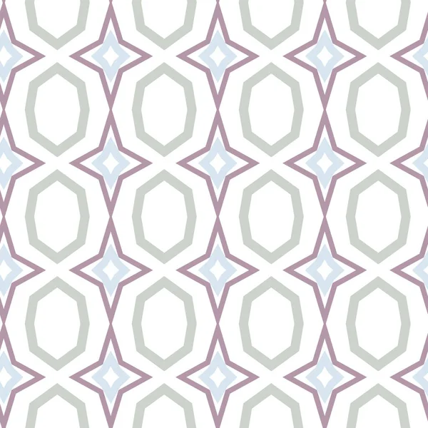 Patrón Ornamental Geométrico Sin Costuras Fondo Abstracto — Vector de stock