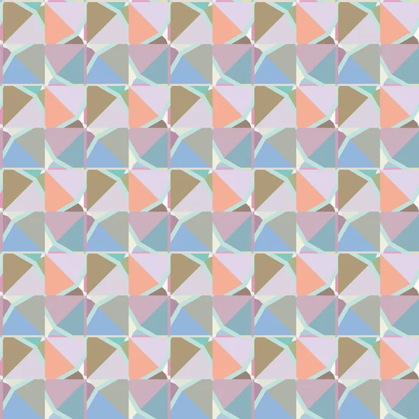 Patrón Ornamental Geométrico Sin Costuras Fondo Abstracto — Vector de stock