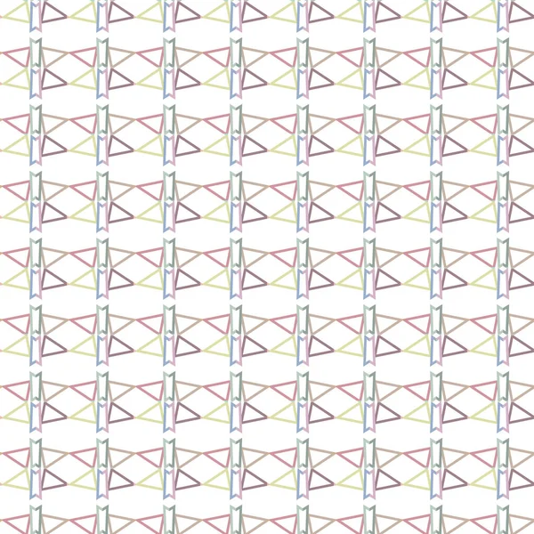 Modello Ornamentale Geometrico Senza Cuciture Sfondo Astratto — Vettoriale Stock