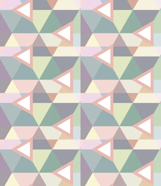 Nahtlose Geometrische Ornamentmuster Abstrakter Hintergrund — Stockvektor
