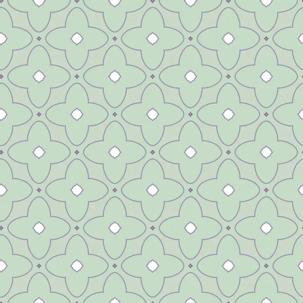 Nahtlose Geometrische Ornamentmuster Abstrakter Hintergrund — Stockvektor