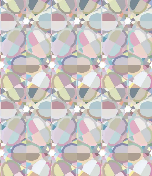 Patrón Ornamental Geométrico Sin Costuras Fondo Abstracto — Archivo Imágenes Vectoriales