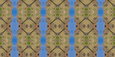 Kusursuz geometrik süslemeli desen, soyut arkaplan