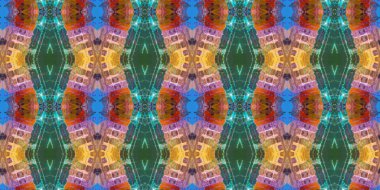 Kusursuz geometrik süslemeli desen, soyut arkaplan