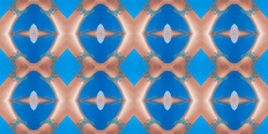 Kusursuz geometrik süslemeli desen, soyut arkaplan