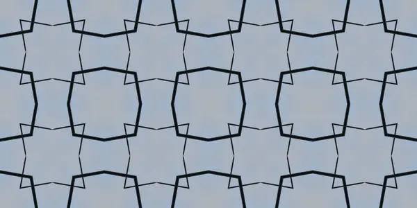 Modello Ornamentale Geometrico Senza Cuciture Sfondo Astratto — Foto Stock