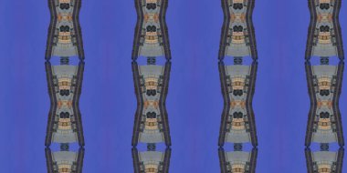 Kusursuz geometrik süslemeli desen, soyut arkaplan