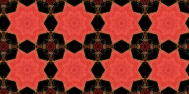 Kusursuz geometrik süslemeli desen, soyut arkaplan