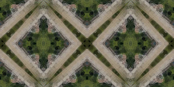 Bezešvé Geometrické Ornamentální Vzor Abstraktní Pozadí — Stock fotografie