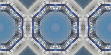 Kusursuz geometrik süs deseni. soyut arkaplan.