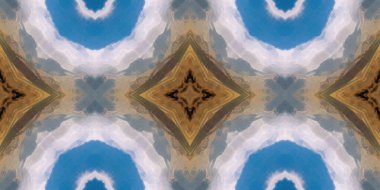 Kusursuz geometrik süslemeli desen, soyut arkaplan