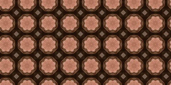 Modello Ornamentale Geometrico Senza Cuciture Sfondo Astratto — Foto Stock