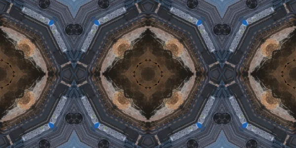 Χωρίς Ραφή Γεωμετρικό Διακοσμητικό Μοτίβο Αφηρημένο Υπόβαθρο — Φωτογραφία Αρχείου