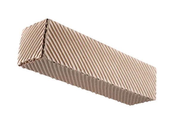 Closed Cardboard Packaging Eco Friendly Packaging — Stock Photo, Image
