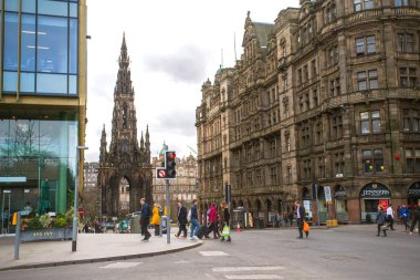 scott anıt, edinburgh, İskoçya