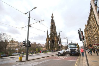 scott anıt, edinburgh, İskoçya