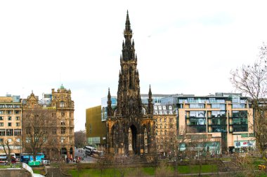 scott anıt, edinburgh, İskoçya