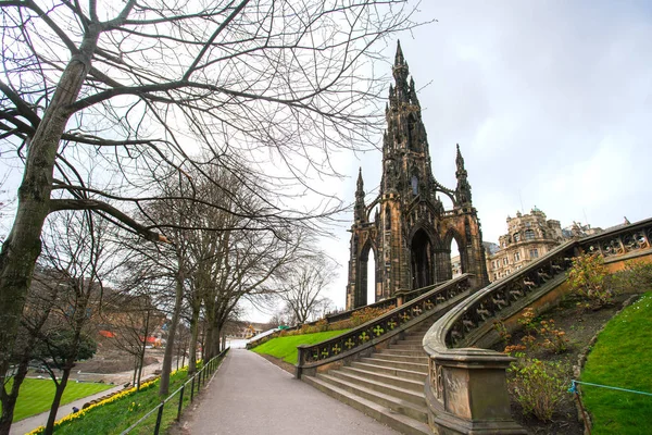 The Scott Monument, Edimburgo, Escócia — Fotografia de Stock