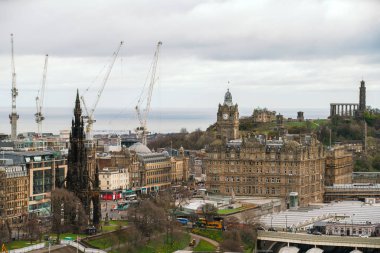 Edinburgh şehir manzarası