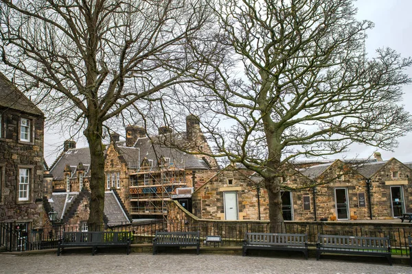 Kasteel van Edinburgh — Stockfoto