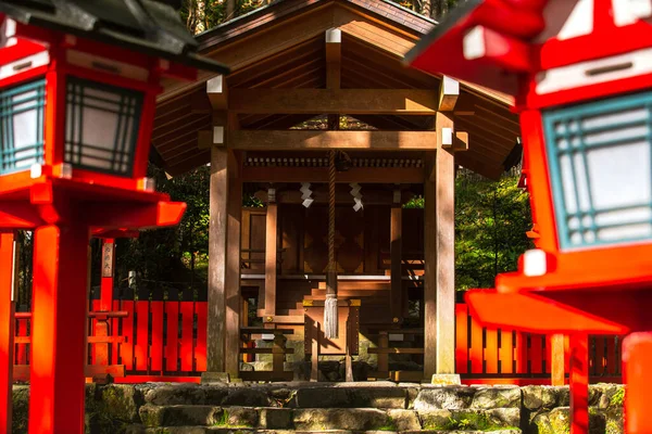 Kibune Shrine Yuinoyashiro Berget Kurama Kyoto Prefektur Kansai Japan — Stockfoto