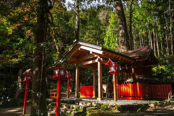 Santuario Kibune Yuinoyashiro Monte Kurama Prefectura Kioto Kansai Japón —  Fotos de Stock