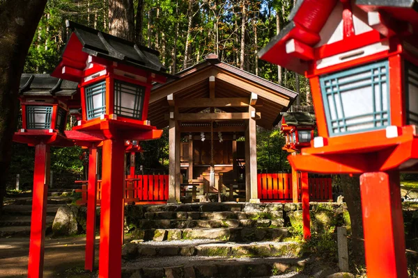 Santuário Kibune Yuinoyashiro Monte Kurama Prefeitura Kyoto Kansai Japão — Fotografia de Stock