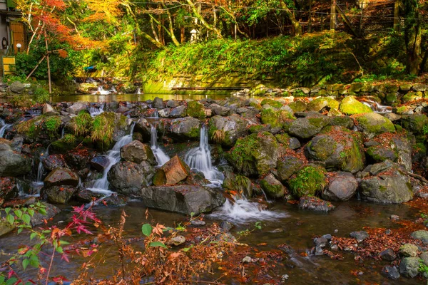 Pintoresca Escena Otoño Japón — Foto de Stock