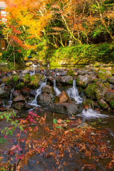Malerische Herbstszene Japan — Stockfoto