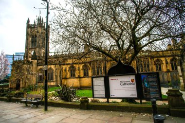 Manchester Katedrali, Manchester Anglikan Piskoposluğu 'nun ana kilisesi, Manchester Piskoposu' nun ve şehrin kilise, Manchester, İngiltere, Uk